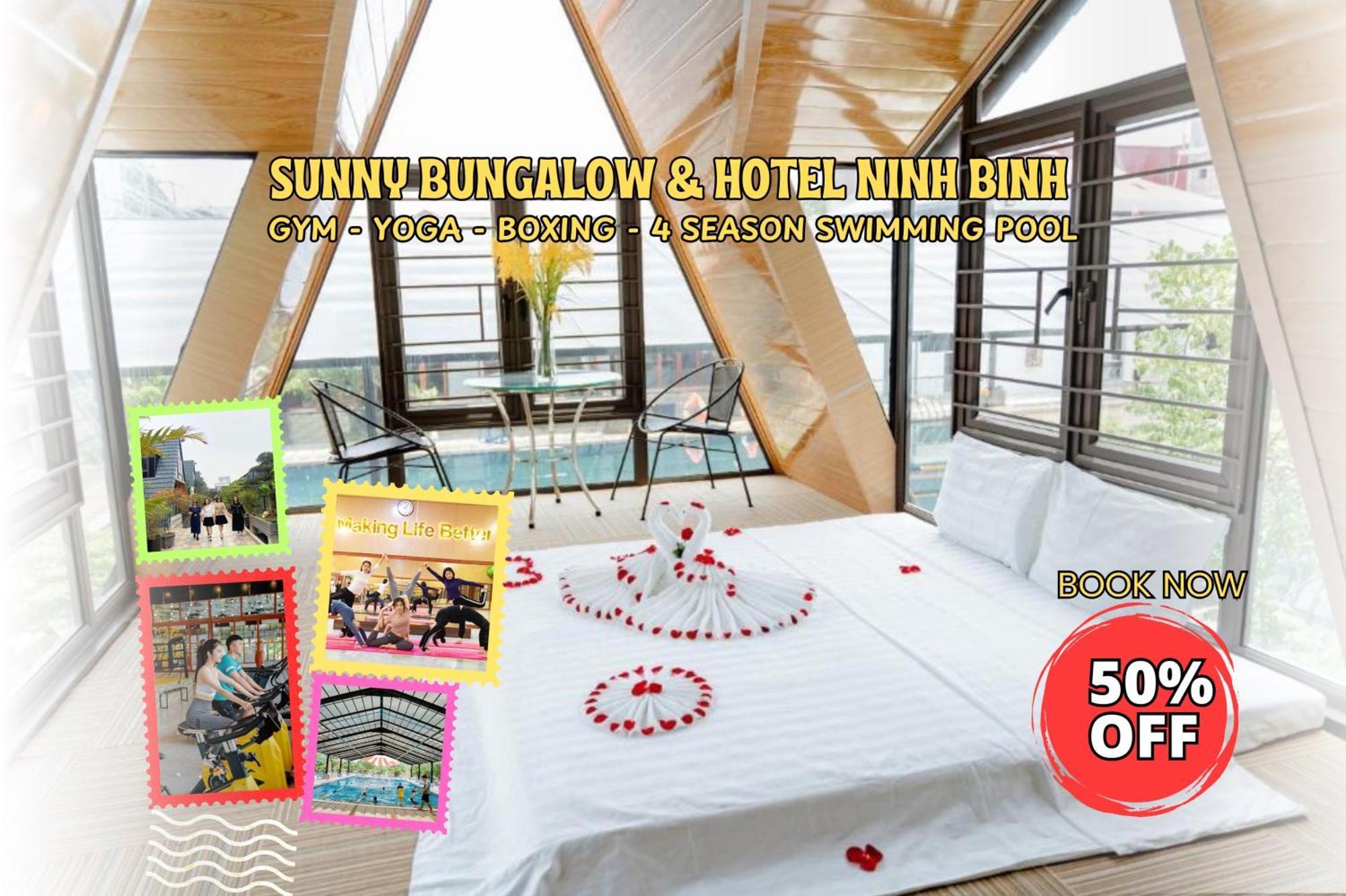 Sunny Bungalow & Hotel Ниньбинь Экстерьер фото